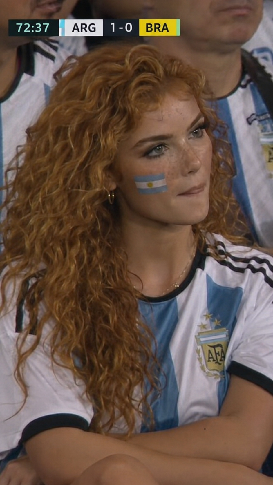 🇦🇷 アルゼンチン fan in the World Cup stands